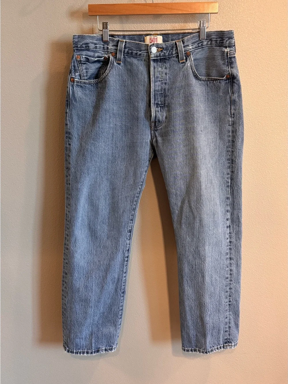 Levi's Men’s Vintage 90’s Straight Light Blue Jeans